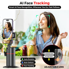 Ai Powered Auto Face Tracking Tripod