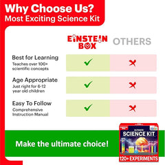 Ultimate Science Experiment Kit for Boys & Girls Ages 8-14
